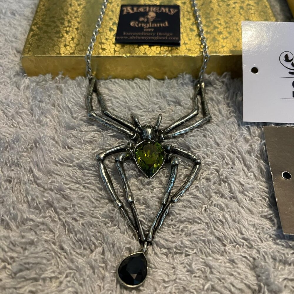 Subculture Spider Necklace Gothic Punk Hot Topic